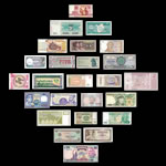 25 Banknotes from 25 Countries
