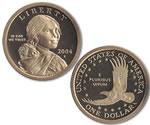 U.S. 2004-S Sacagawea Dollar Proof Coin