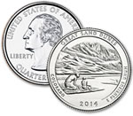 2014-D Great Sand Dunes National Park and Preserve Quarter - Uncirculated