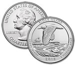 2018-P Block Island National Park Quarter - Uncirculated