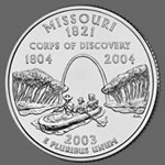 2003-P Missouri State Quarter