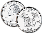 2004-P Michigan State Quarter